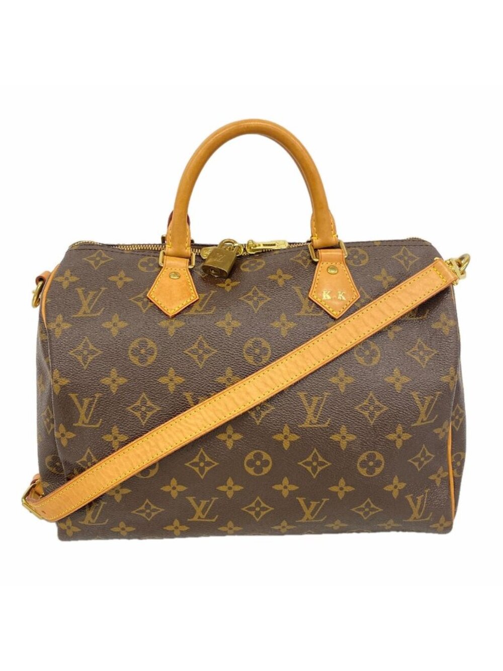 Louis Vuitton Handbag Monogram Speedy Bandouliere 30 Brown 2-Way Bag